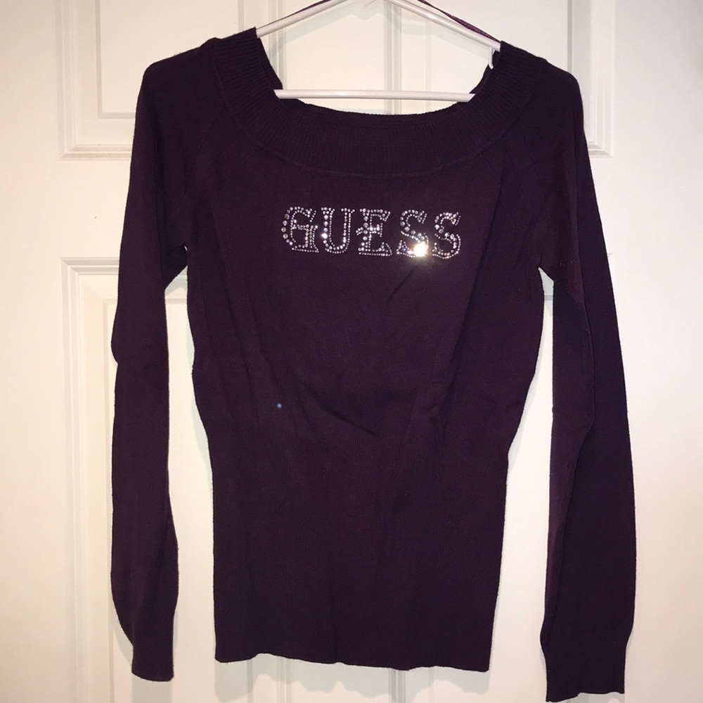 Guess Purple Sweater